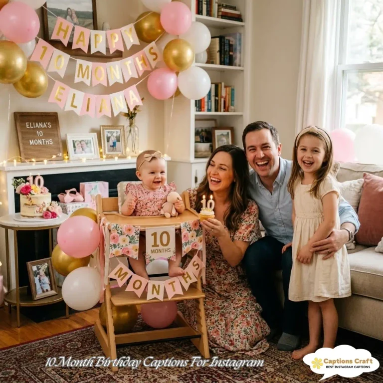 10 Month Birthday Captions For Instagram