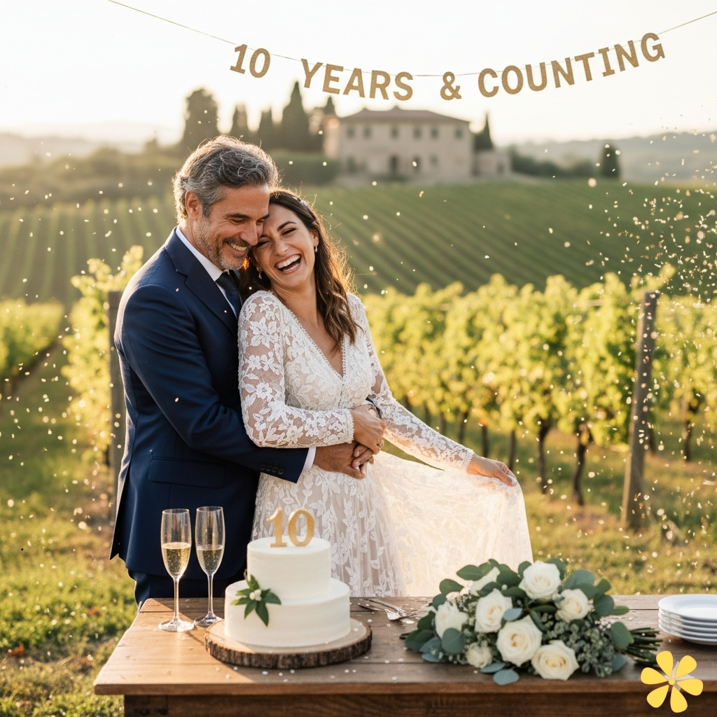 200+ 10 Year Wedding Anniversary Captions for Instagram to Celebrate Love and Memories 14 10 Year Wedding Anniversary Captions Instagram