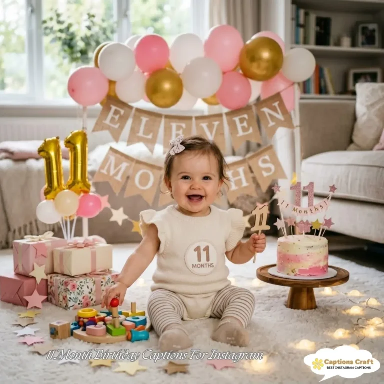 11 Month Birthday Captions For Instagram