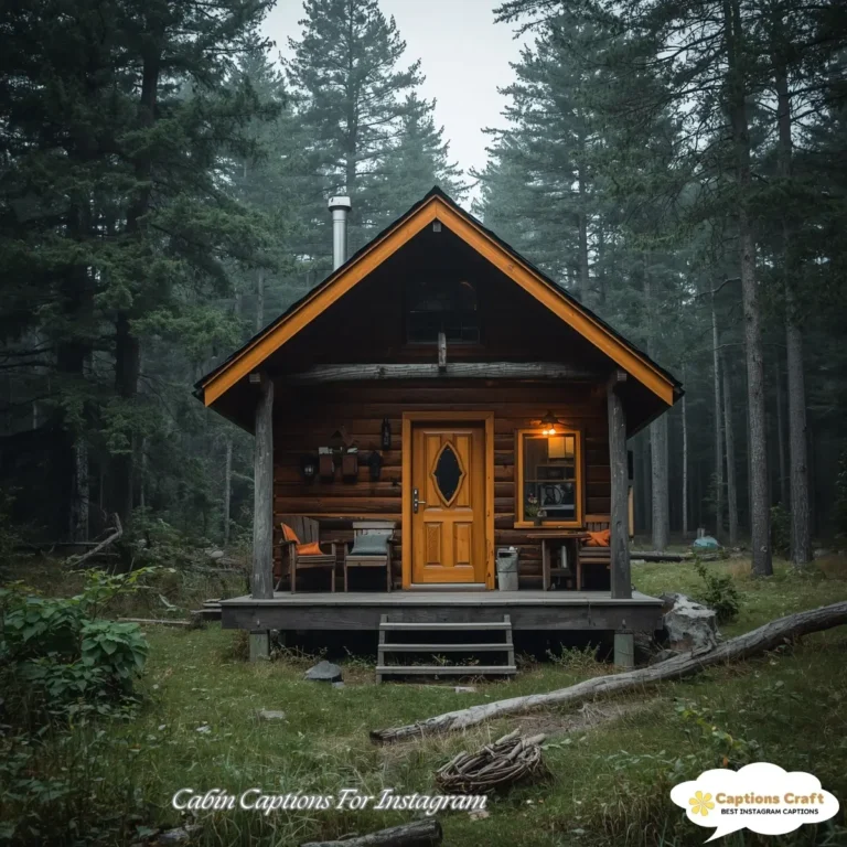 127+ Essential Cabin Captions For Instagram and Quotes to Inspire Adventure