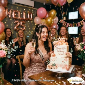 137+ Stylish 25th Birthday Captions For Instagram And Quotes To Mark Turning 25