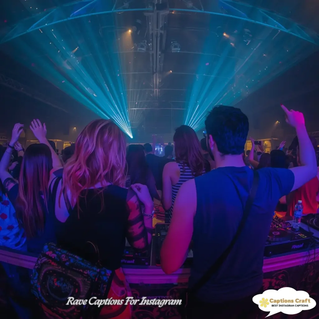 137+ Unforgettable Rave Captions For Instagram and Quotes That Ignite Your Night