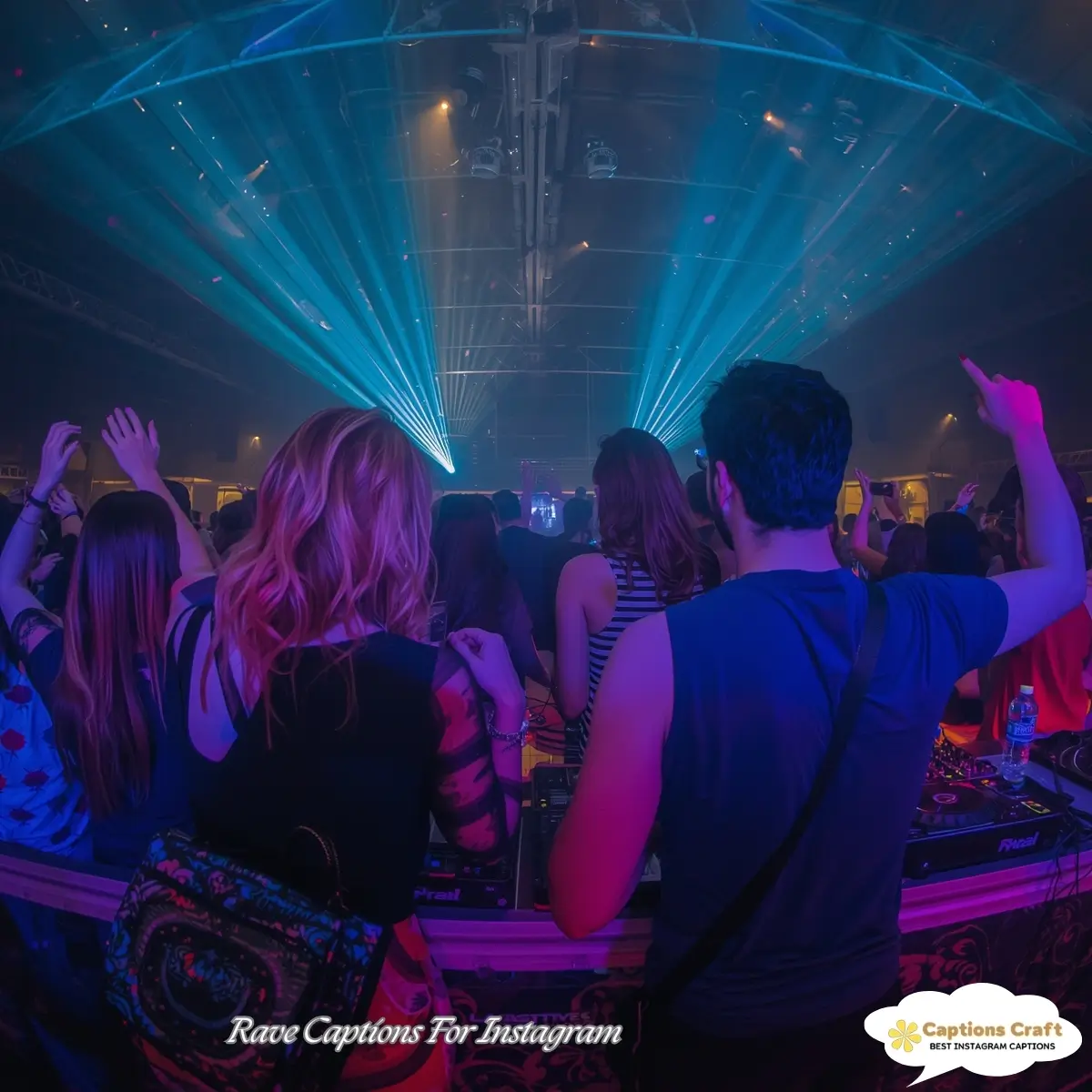 137+ Unforgettable Rave Captions For Instagram And Quotes That Ignite ...