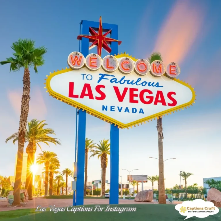 139+ Creative Las Vegas Captions For Instagram And Quotes That Spark Joy and Adventure