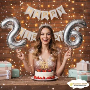 Celebrate Your 26th Birthday Captions For Instagram and Quotes with 127+ Unforgettable Moments
