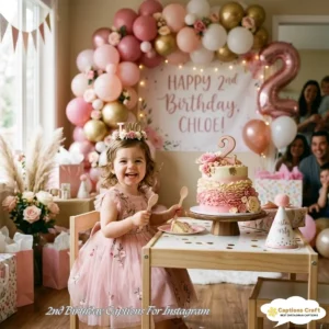 143+ Cute 2nd Birthday Captions For Instagram & Quotes For Tiny Party Moments