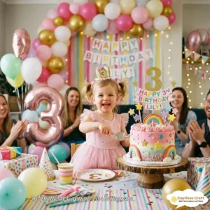 127+ Cute 3rd Birthday Captions For Instagram & Quotes For Tiny Party Moments
