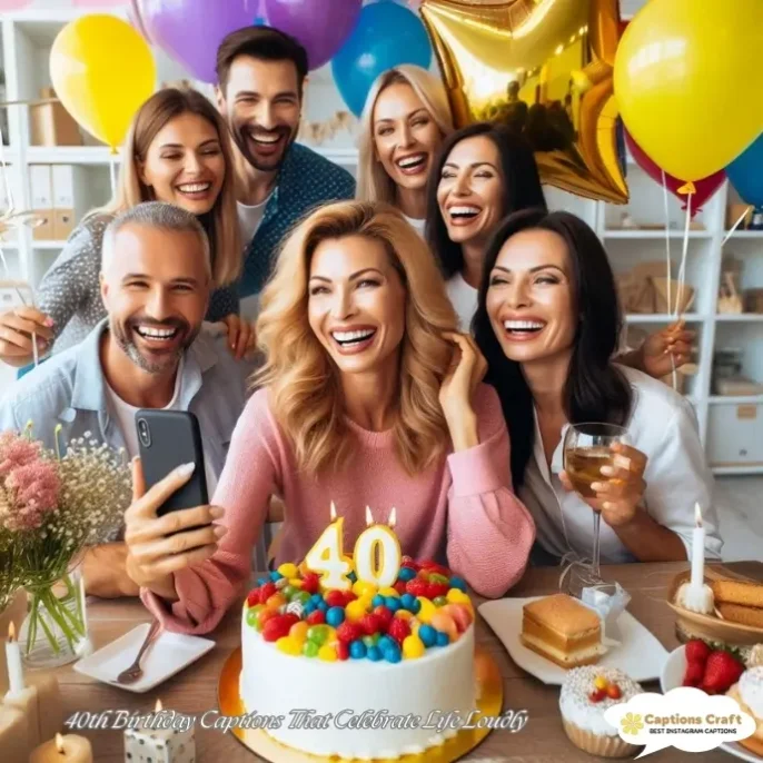 125+ Fun 40th Birthday Captions For Instagram For Big Milestone Energy
