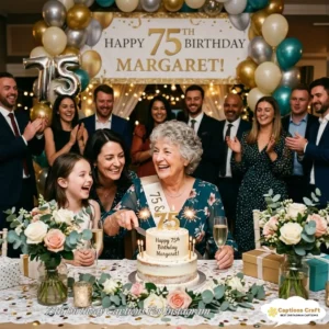 149+ Fun 75th Birthday Captions For Instagram And Quotes For Milestone Vibes