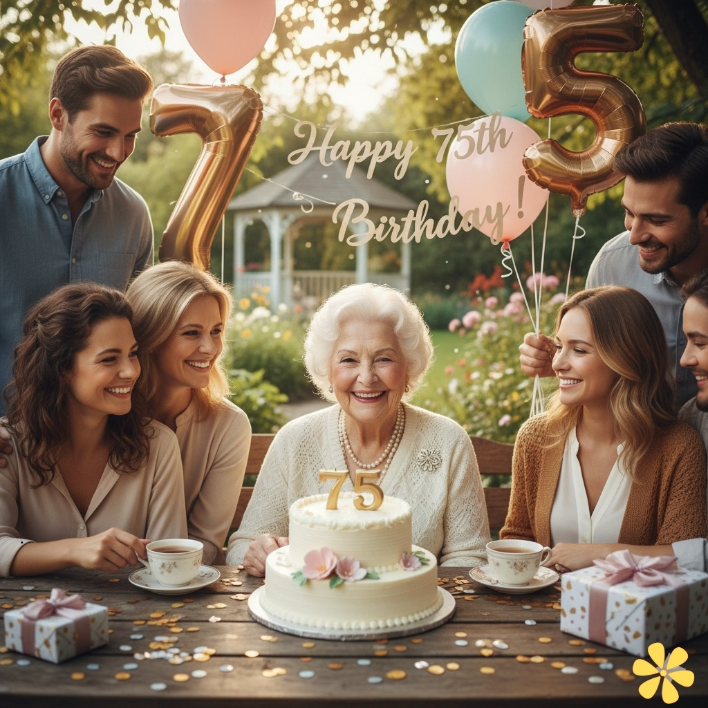 200+ 75th Birthday Captions for Instagram to Celebrate a Milestone in Style 11 75th Birthday Captions for Instagram