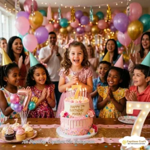 129+ Sweet 7th Birthday Captions For Instagram and quotes Full Of Fun And Joy