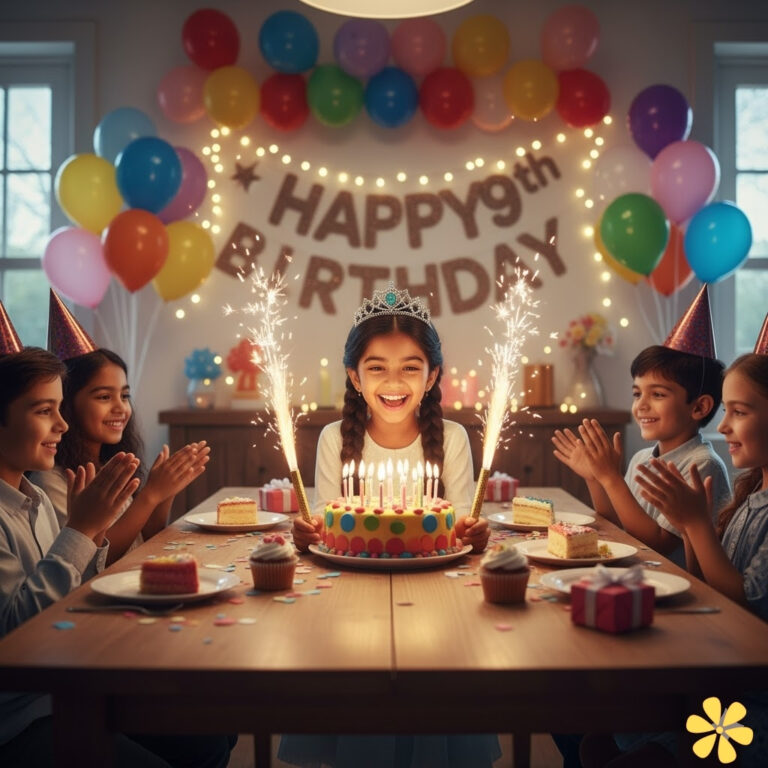 9th Birthday Captions for Instagram