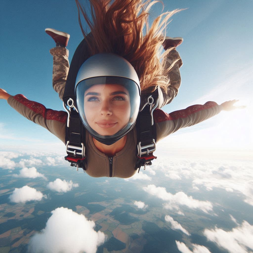 Amazing Skydiving Captions for Social Media Shares