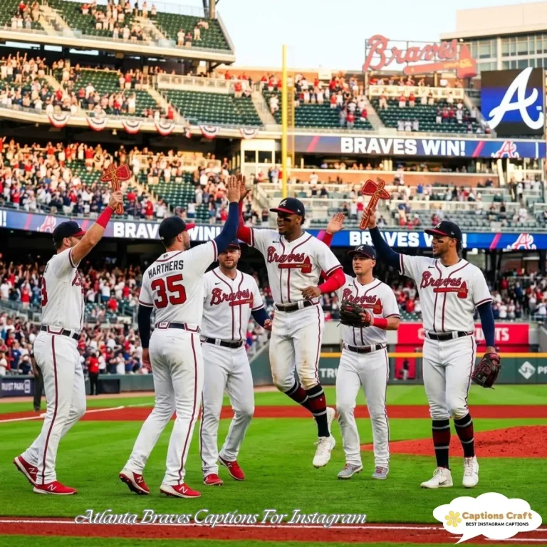 Atlanta Braves Captions For Instagram