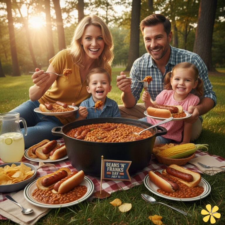 Beans N Franks Day Captions