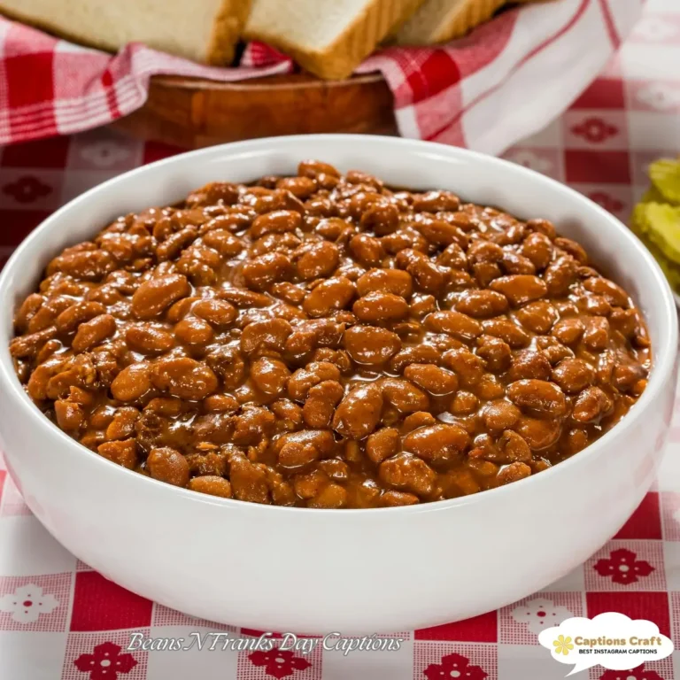 Beans N Franks Day Captions
