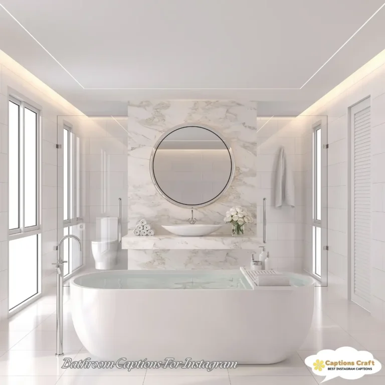 Captivating Bathroom Captions For Instagram and Quotes with 129+ Fun and Quirky Vibes