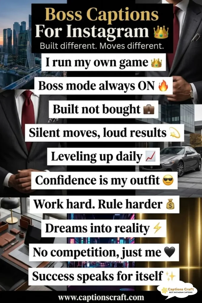 Unstoppable Boss Captions For Instagram and Quotes That Inspire 127+ Powerful Moments