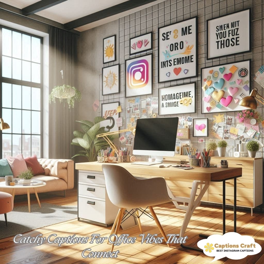 Catchy Captions For Office Vibes That Connect