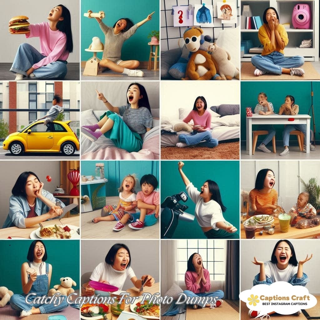 Catchy Captions For Photo Dumps