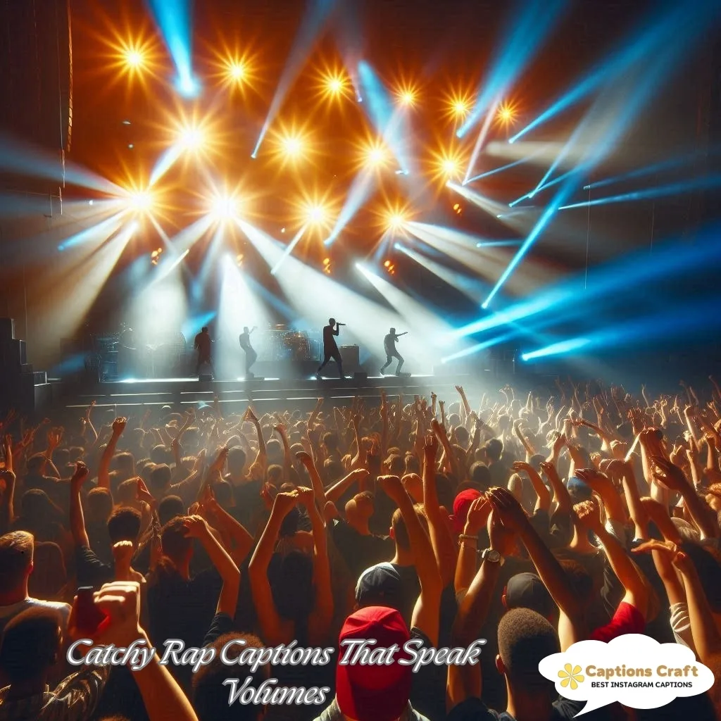 Catchy Rap Captions That Speak Volumes