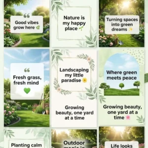 129+ Inspiring Landscaping Captions For Instagram And Quotes to Transform Your Feed