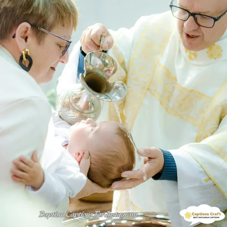 Cherish Every Moment with 127+ Heartfelt Baptism Captions For Instagram and Quotes