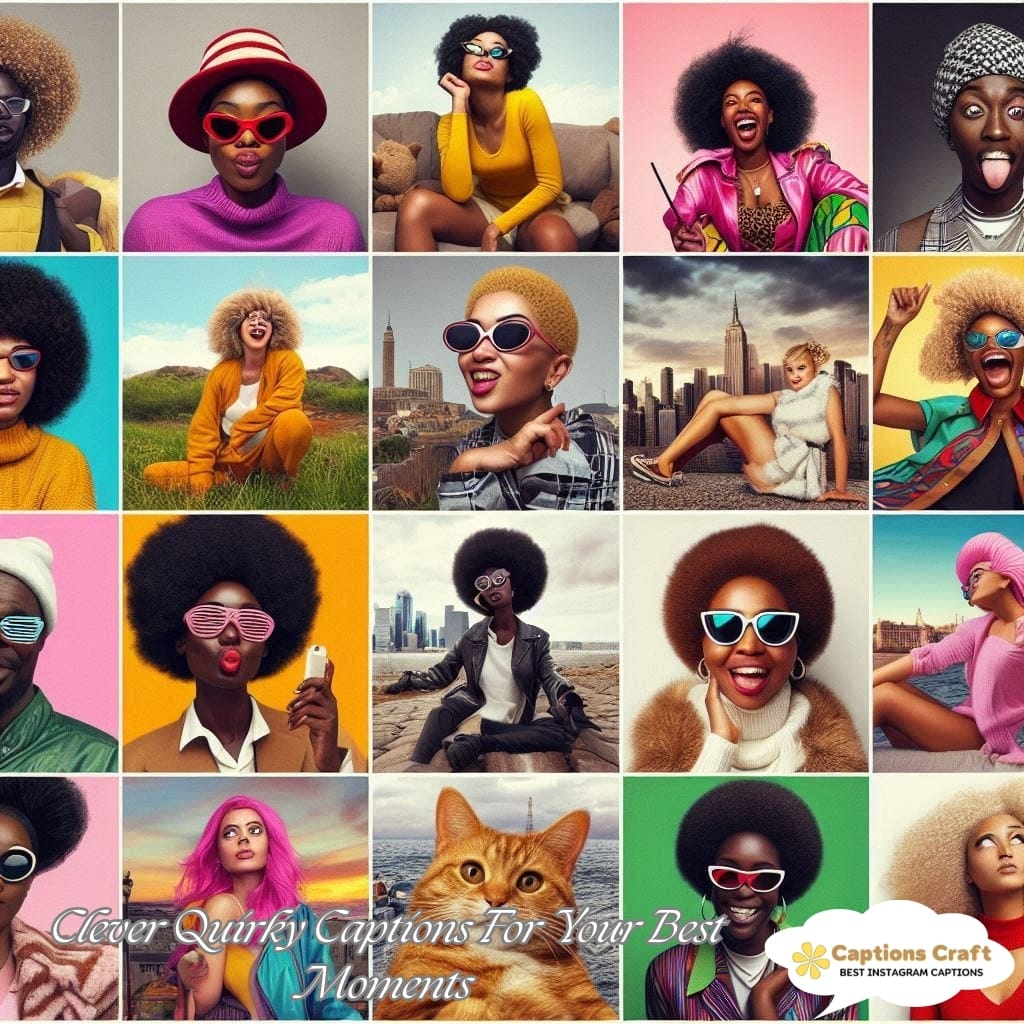 Clever Quirky Captions For Your Best Moments