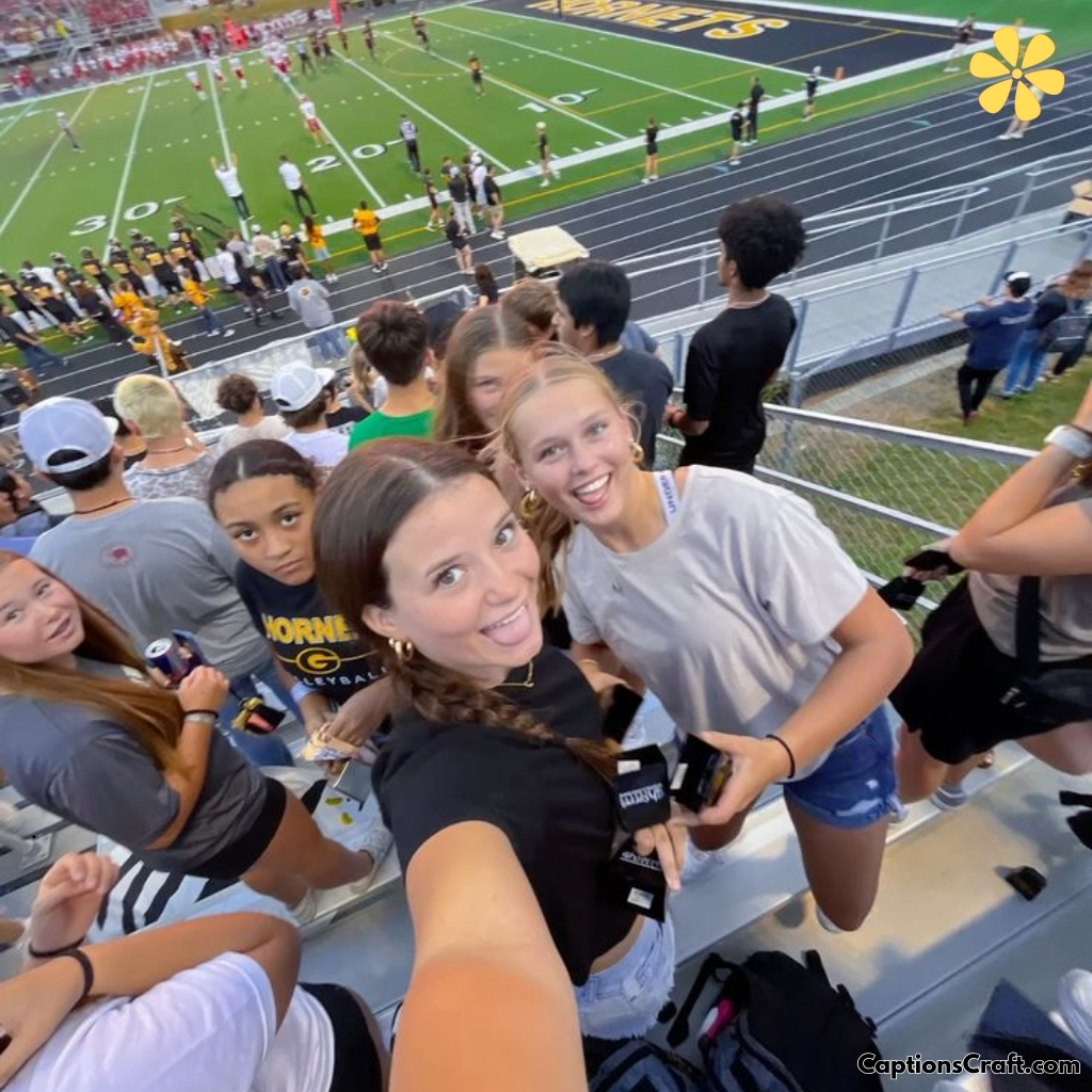 College Football Instagram Captions