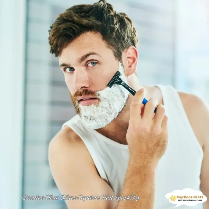 Creative Clean Shave Captions That Spark Joy