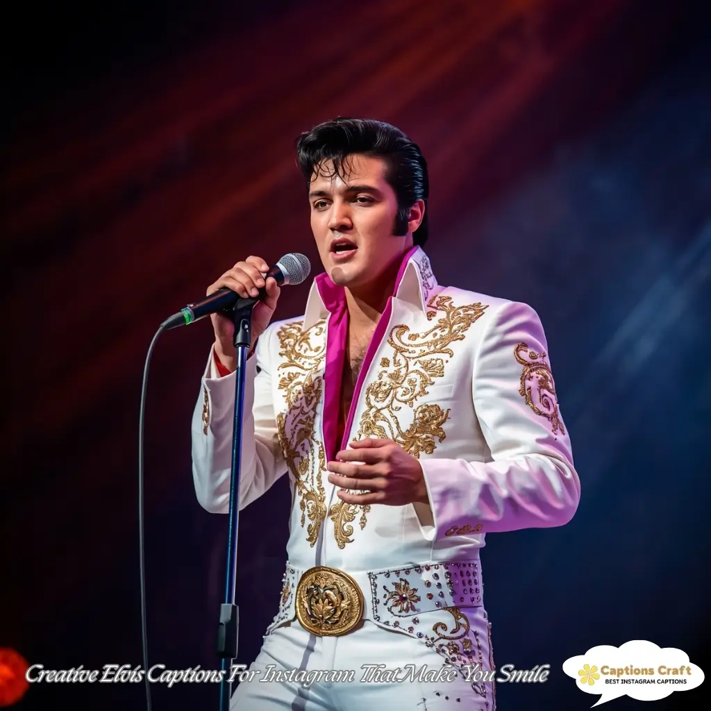 Rock Your Feed with 129+ Elvis Captions For Instagram and Quotes That Shine Bright in 2026