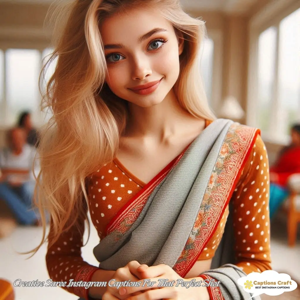 143+ Stunning Saree Captions For Instagram and Quotes to Shine Bright