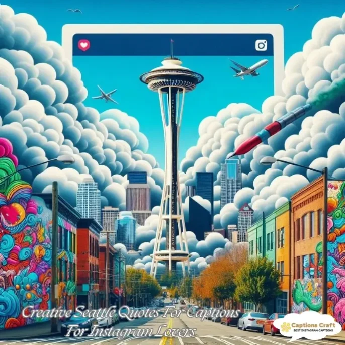 Creative Seattle Quotes For Captions For Instagram Lovers