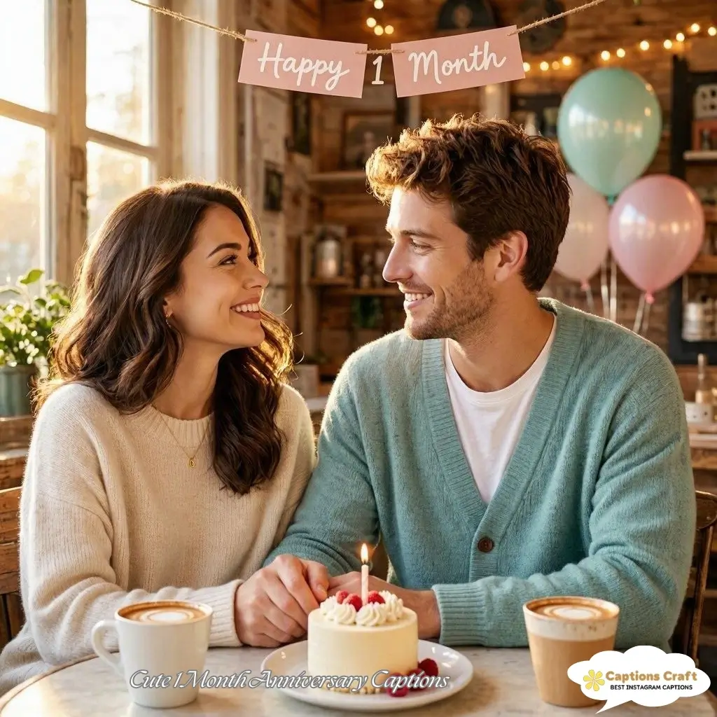 127+ Romantic 1 Month Anniversary Captions For Instagram and Quotes To Mark Us