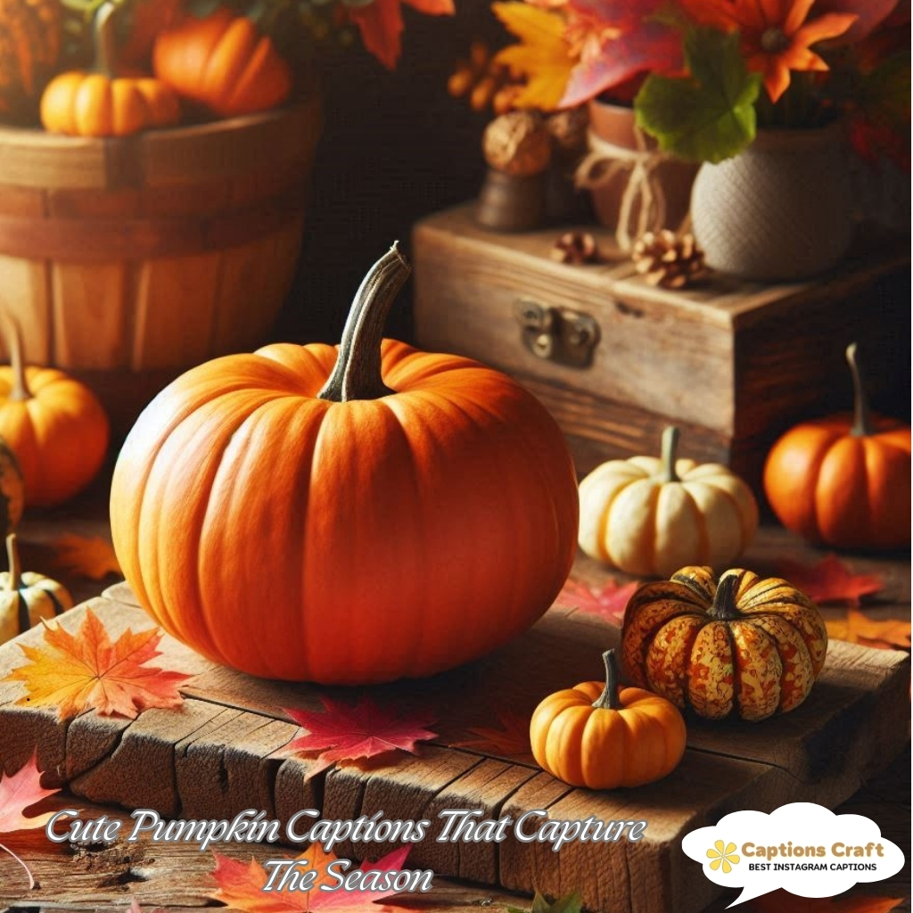 Cute Pumpkin Captions That Capture The Season
