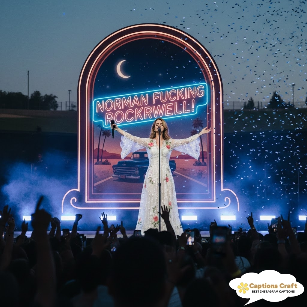 145+ Enchanting Lana Del Rey Captions For Instagram and Quotes That Spark Joy