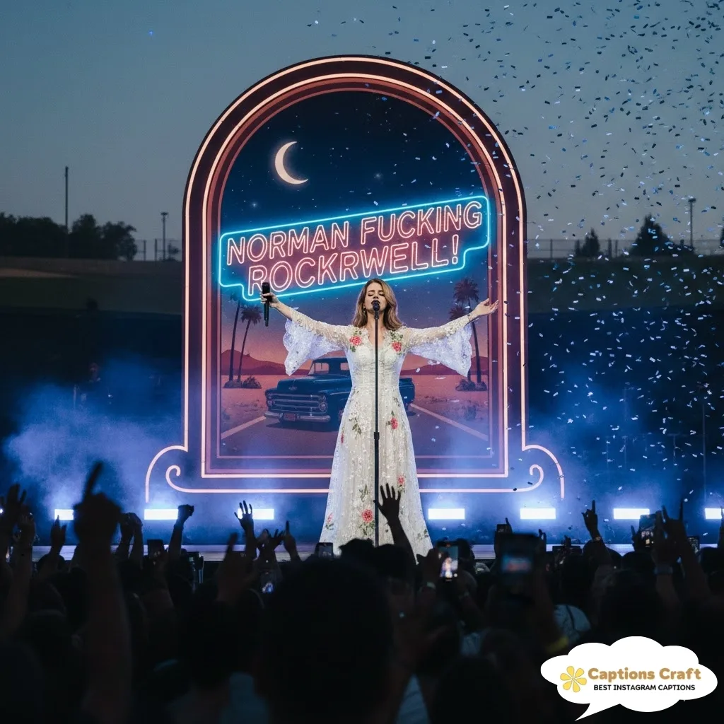 145+ Enchanting Lana Del Rey Captions For Instagram and Quotes That Spark Joy