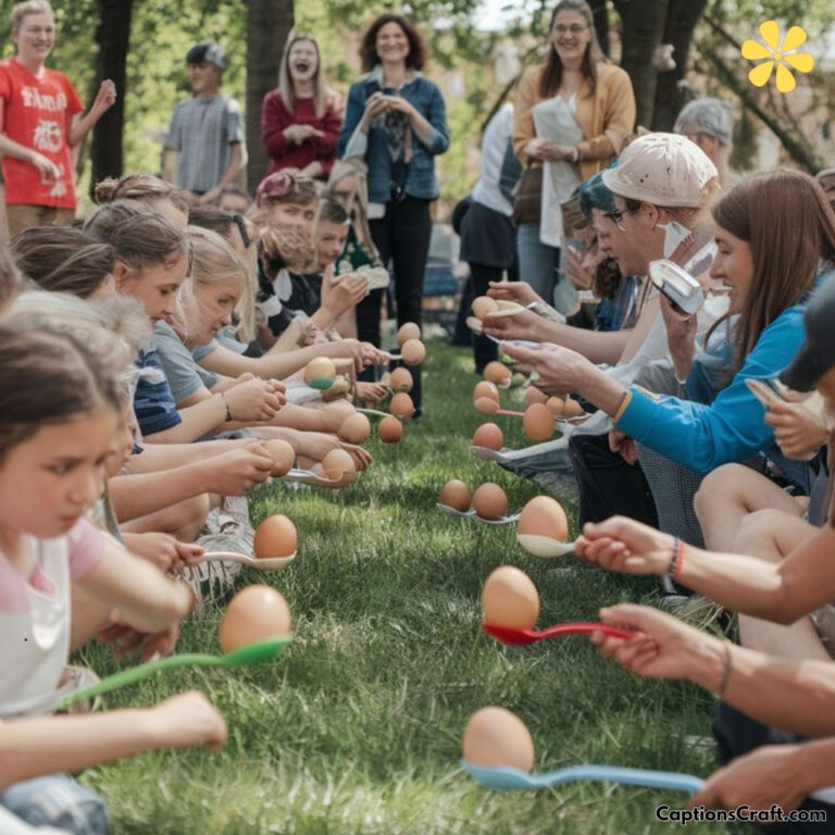 Easter Egg Hunt Instagram Captions