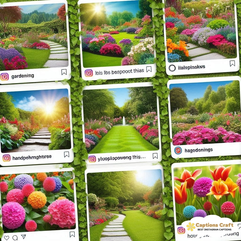 Elegant Landscaping Captions For A Classy Touch