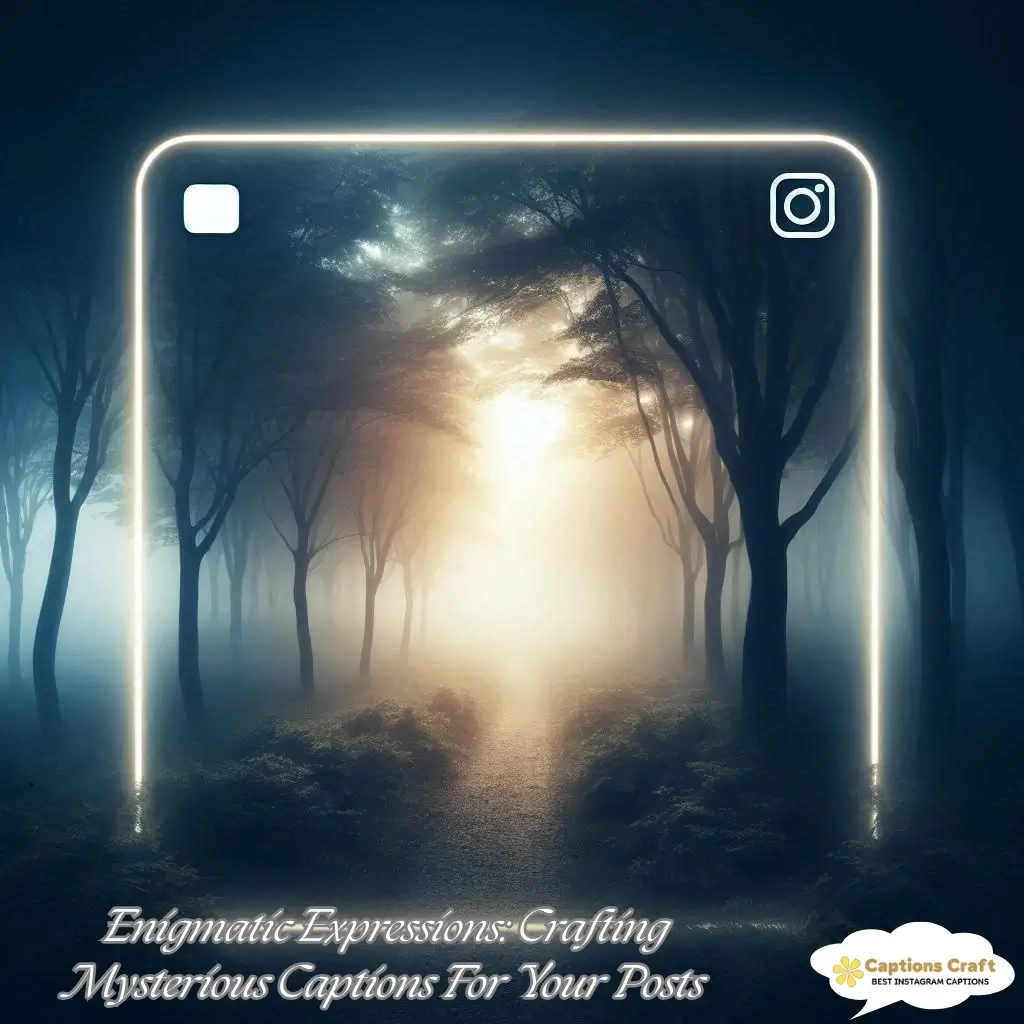 137+ Enigmatic Mysterious Captions For Instagram and Quotes That Spark Curiosity