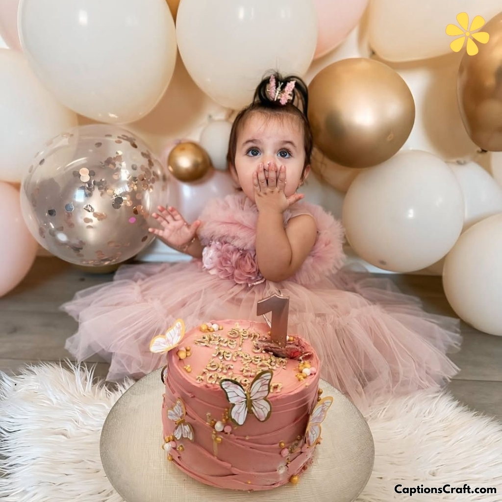 200+ First Birthday Captions For Instagram to Celebrate Your Baby y 7 First Birthday Captions For Instagram