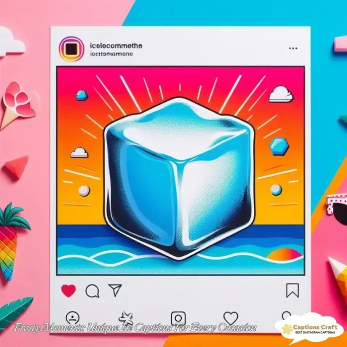 Frosty Moments Unique Ice Captions For Every Occasion