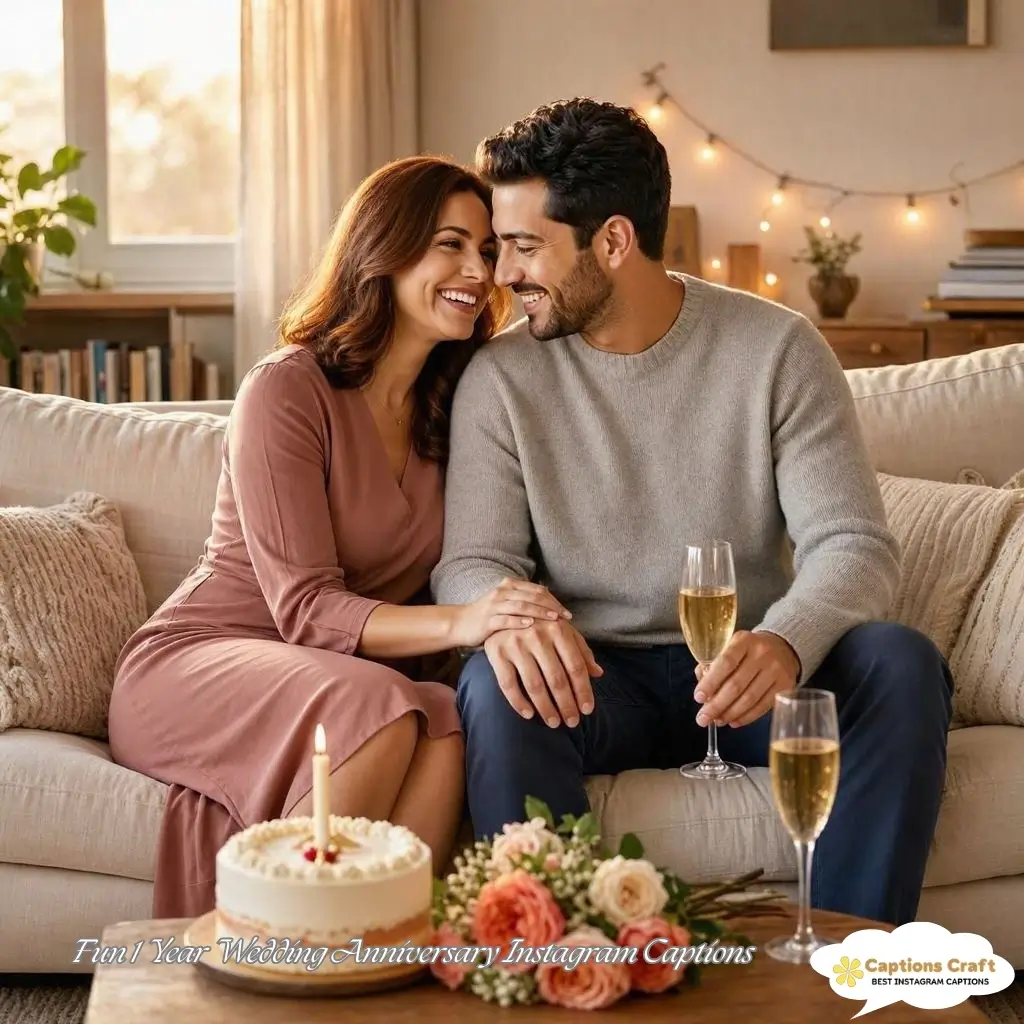 137+ Romantic 1 Year Wedding Anniversary Captions For Instagram And Quotes Moments