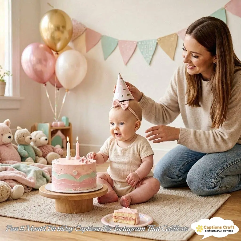 Celebrate with 11 Month Birthday Captions For Instagram and 147+ Adorable Moments