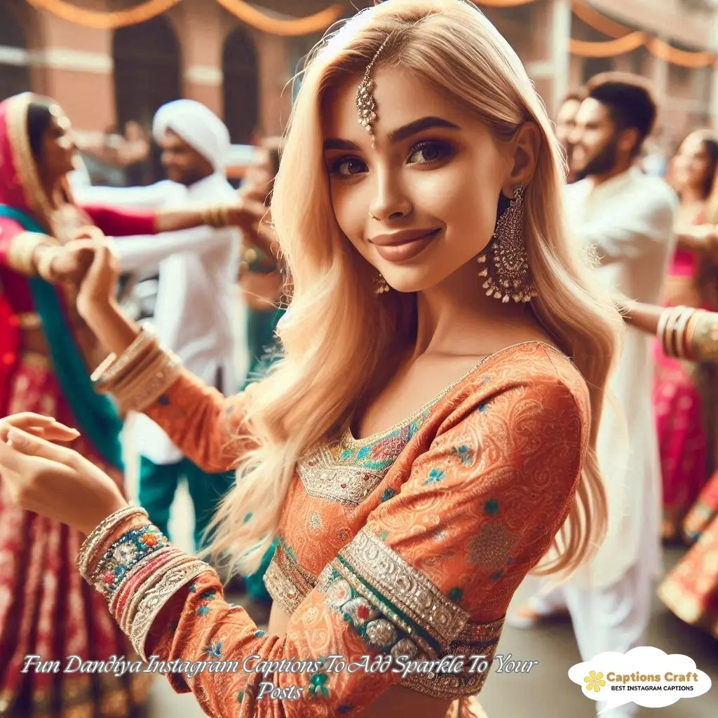 Creative Dandiya Captions For Instagram and Quotes to Shine at 139+ Festivities