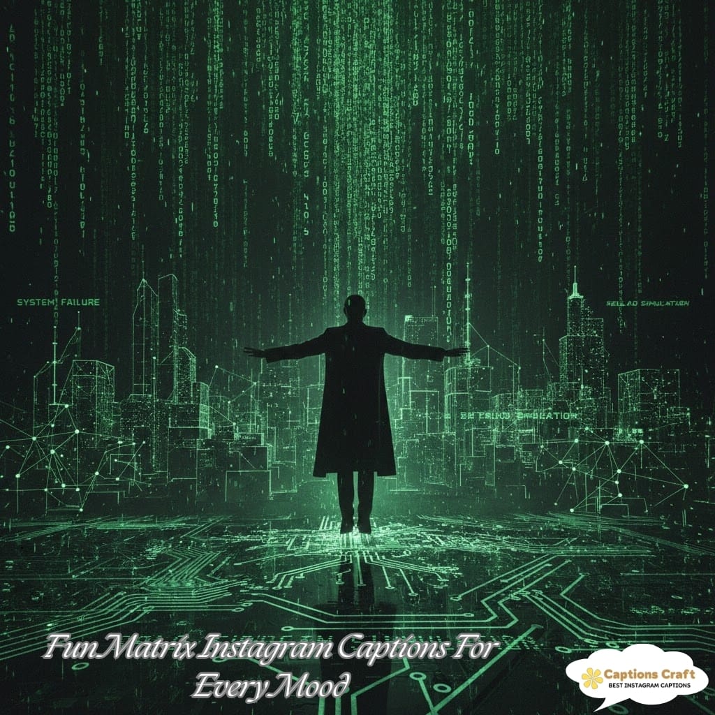 129+ Inspiring Matrix Captions For Instagram and Powerful Quotes to Share