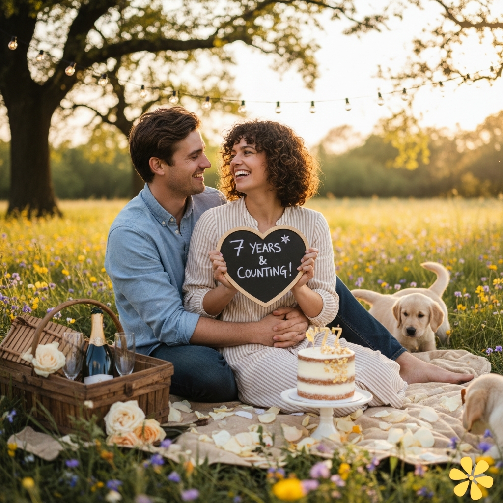 Funny 7 Year Anniversary Instagram Captions