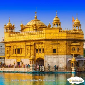 139+ Inspiring Golden Temple Captions For Instagram and Quotes That Shine Bright