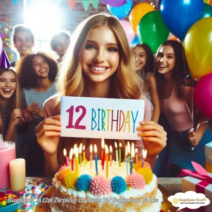 147+ Cute 12th Birthday Captions For Instagram & Quotes Full Of Smiles And Fun