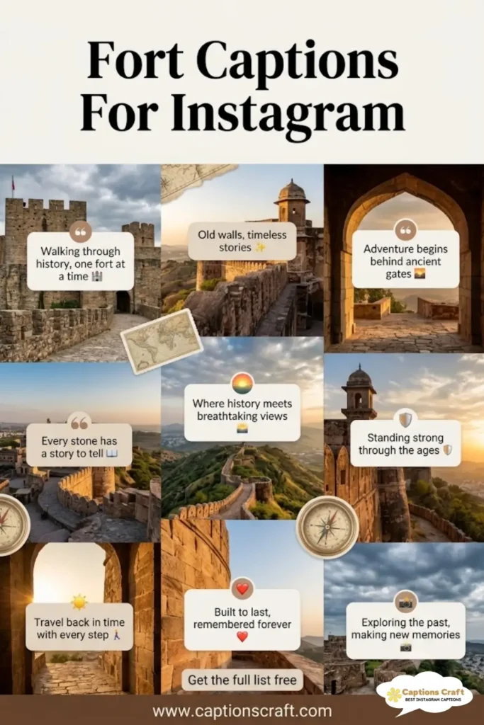 123+ Inspiring Fort Captions For Instagram And Quotes That Shine Brightly in 2026